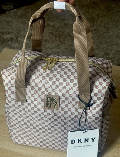 Dkny beige mini - dkny, checkerboard